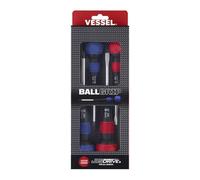 Juego de 4 destornilladores BALL GRIP