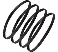 Juego de 4 diademas elásticas para el pelo, para hombre y mujer, no resbalan