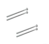 Juego de 4 ejes para carritos plegables de camping diseñados para ruedas de 7 y 8 pulgadas con 8 mm de diámetro y longitudes entre 110 y 140 mm hecho de acero (para 8 pulgadas)