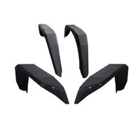 Juego de 4 embellecedores para Arco de ceja de Rueda de Coche, Tiras Laterales para Guardabarros para Jeep Wrangler JL-2023, Guardabarros Delantero y Trasero