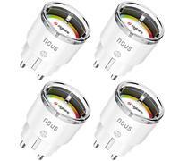 A1Z Enchufe Inteligente ZigBee con Monitorización Energética, 16A, Control Remoto, Control por Voz, Temporizador y Programación, Compatible con Alexa, Google Home, Requiere Hub ZigBee, Pack de 1