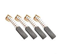 Juego de 4 escobillas de carbón para motores eléctricos, 20 mm × 7 mm × 6 mm, compatible con sierras circulares, amoladoras angulares, taladros, aspiradoras y motores de ventilador