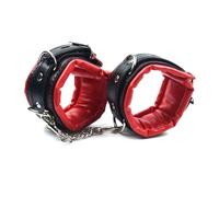 Juego De 4 Esposas De Cuero Con Esponja Para Bondage,Esposas De Tobillo,Esposas Bdsm,Accesorios,Collar,Máscara,5 Ataduras,Juguetes Sexuales Para Adultos,Esposas De Tobillo,Talla Única.