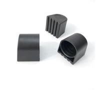 Juego de 4 extremos de tubo antideslizantes de plástico para tubos de 38 mm en máquinas de correr y equipo de ejercicio en casa