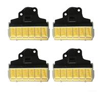 Juego de 4 filtros de aire compatibles con MS230 MS210 eficiencia mejorada del motor a través de una filtración superior de desechos (B)