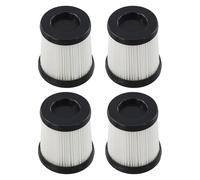 Juego de 4 filtros de aspiradora compatibles con modelos inalámbricos Fabuletta FSV001 FSV101 diseñados para una captura eficaz del polvo y succión más limpia