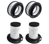 Juego de 4 filtros reutilizables para Rowenta X-Force Flex Compatible 11.60, 12.60, 14.60, 15.60, Pre + Post-Motor Repuesto RH98** RH99** RH9878WO RH9879WO RH9958WO RH9958WA ZR00909090 07 ZR 009008