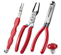 Juego de 4 herramientas de separación de conectores eléctricos, extractor de enchufe eléctrico, extractor de enchufe eléctrico para reparación de automóviles