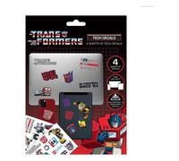 Juego de 4 hojas A5 calcomanías pegatinas Transformers Autobot Decepticon