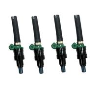Juego de 4 inyectores de combustible 0280150206 para Volkswagen Vanagon Nozzle 83-91 2.1 1.9