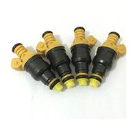 Juego de 4 inyectores de Combustible con válvula de inyección para BMW E23, E24, E28, E30, E32, E34, E36, 318i y 535i (0280150714)