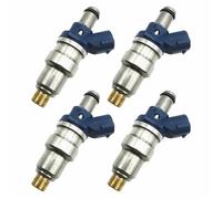 Juego de 4 inyectores de combustible originales para Toyota Tacoma 2.4L I4 (1995-2000), 23250-75040 Reemplazo del inyector de combustible