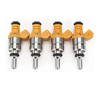 Juego de 4 inyectores de Combustible para Coche 0K30E13250 para KIA Rio, Todos los Modelos 1.5L L4 2001-2002 y .6L 2003-05.