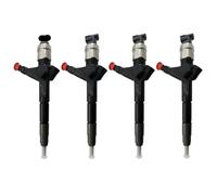 Juego de 4 inyectores diésel 095000-6020, boquilla de inyección 095000-6024, compatible con Nissan X-Trail de 2,2 l, 16600-ES60A y 16600-ES600.
