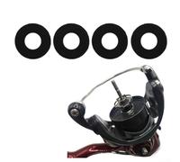 Juego de 4 juntas de ajuste de carrete de fibra de carbono para modelos de carrete DAIWA incluyendo CrossfireLT, ProrexLT, RegallLT y Sweepfire Series (para FUGEOLT)