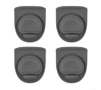 Juego de 4 juntas de silicona para taza aislada Owala compatible con acero de 19, 24, 32, 40 onzas y 25 onzas para botellas de plástico Tritan de larga duración, accesorios de sellado de prevención de