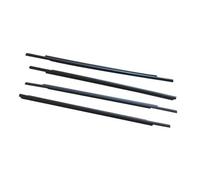 Juego de 4 juntas for puertas y ventanas de coche, impermeables, for Mitsubishi, Outlander 2007-2012 Sellos para puertas y ventanas