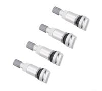 Juego de 4 kits de reparación de válvula de sensor de presión de neumáticos para Jaguar y para Land Rover TPMS compatibles con varios números de sensor OE