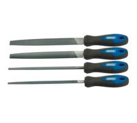 Juego de 4 limas planas draper 200mm para moto repuestos accesorios piezas