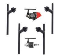 Juego de 4 llaves de portabrocas N022653 para llave de portabrocas DeWalt DW511 DWD520 DWD520K DWD525K DW505K DWE5010, color negro