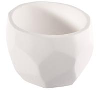 Juego de 4 maceteros geom tricos blancos Modern Garden de Kate Aspen