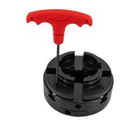 Juego de 4 mandíbulas M33 x 3,5 mm de diámetro 100 mm, mandril autocentrado, mandril giratorio de 4 mordazas, rango de sujeción de 39 - 76 mm