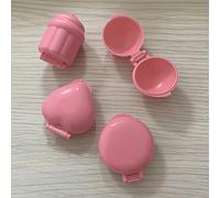 Juego de 4 Moldes para Cake Pops | Moldes Esféricos, de y Redondos para Cupcakes Impresos en 3D con Exprimidor - Mini Pasteles para Hornear en Casa, Postres de y , Material de Plástico