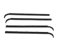 Juego de 4 Molduras de Ventana con Fieltro, Sellado Waterproof y Antipolvo para 1987-1996 - Reducción de Ruido, Reemplazo Durable y Preciso para Vehículos