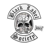 Juego de 4 parches bordados para ropa Black Label Society Patch Biker Skull Head Roker Rock y Punck Motorcycles termoadhesivos o costura