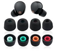 Juego de 4 Pares de Almohadillas de Silicona para Auriculares compatibles con Sony WF-1000XM5, WF-1000XM4, WF-1000XM3, WF-C700N, Juego de Almohadillas de Silicona Suave