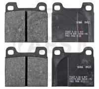 Juego De Pastillas De Freno A.b.s. 36066 para Alfa Romeo Alfarome/fiat/lanci