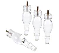 Juego de 4 patas acrílicas para muebles, patas de acrílico para muebles, patas acrílicas de 7.1 pulgadas de altura, patas acrílicas transparentes para mesa, patas de silla de mesa de 5/16 pulgadas