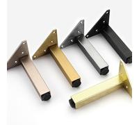 Juego de 4 patas ajustables resistentes para muebles (2.4 pulgadas, 3 pulgadas, 4 pulgadas, 8 pulgadas, 10 pulgadas, 14 pulgadas) con tornillos, perfectas para sofá, mesa, silla, estantes de cocina y