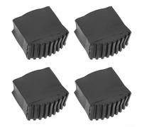 Juego de 4 patas de goma de repuesto para escaleras de aluminio y madera, que ofrecen un mejor agarre y estabilidad