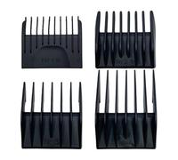 Juego De 4 Peines De Repuesto Universales For Cortadora De Pelo De Barbero, Compatibles Con Moser, Tamaño 1400, 3/6/9/12 Mm.