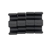 Juego De 4 Peines De Tubo Para Enfriadores Líquidos De CPU Para Tubos De Hasta 11 Mm De Diámetro (0,43 pulgadas)Para Tubos De Radiador Para CORSAIR AIO, Accesorios Para Cables De Peine (10mm)