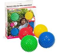 Juego de 4 pelotas sensoriales Edushape - 10 cm