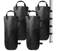 Juego de 4 pesas para cenador, bolsas de arena gruesas 800D Oxford, para pesar, pabellón, bolsas de arena con clavo fijo, bolsas de arena impermeables para tiendas de campaña, pesos de piernas, carpa,