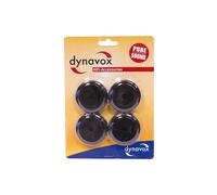 Juego de 4 Pies de Aluminio Dynavox para Dispositivos HiFi Negro Pies de Disp...
