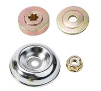 Juego de 4 piezas de adaptador para cabezal de recortadora de tijeras, adecuado para cortacésped y desbrozadora CG430 520 260 330 modelos de metal