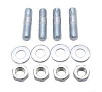Juego de 4 piezas de carburador de metal para Holley y para colector de admisión Edelbrock, 5/16 pulgadas x 2 pulgadas, 5/16 pulgadas x 1-1/2 pulgadas, 5/16 pulgadas x 1-3/8 pulgadas, tornillos