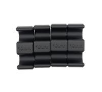 Juego de 4 piezas Enfriadores de líquido para CPU Peines de tubo para CORSAIR AIO Peine para tubos de radiador Para tubos de hasta 11 mm de diámetro （0.43in） (10mm)