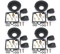 Juego De 4 Piezas para FJ1200 FJ 1200 1988 1989 1990 1991 1992 Kit Reparación Carburador Motocicleta Diafragma Flotante