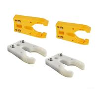 Juego de 4 pinzas portaherramientas para ISO30 para husillo ATC CNC, diseñadas para mejorar la estabilidad y precisión en procesos de cambio de herramientas