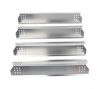 Juego de 4 placas de bloqueo de fuego de acero inoxidable para parrilla de gas de repuesto compatibles con 720-0830H 720-0896 720-0888A 720-0882D 720-0830G