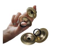 Juego de 4 platillos de dedo de latón