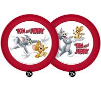 Juego de 4 platos de Tom & Jerry (21 cm)