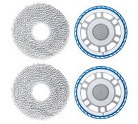 Juego de 4 portapaños esenciales para Ecovacs Deebot Pro Omni para una mayor potencia de limpieza