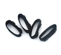 Juego de 4 protectores de cinturón de nailon con cierre de doble broche para cinturones de 2 a 2.25 pulgadas, costuras fuertes para mayor durabilidad