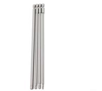Juego de 4 puntas de destornillador de vástago hexagonal, puntas de acero de aleación de 200 mm para taladros inalámbricos y destornilladores eléctricos, compatible con 1/4 pulgadas Ch